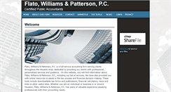 Desktop Screenshot of flatowilliams.com